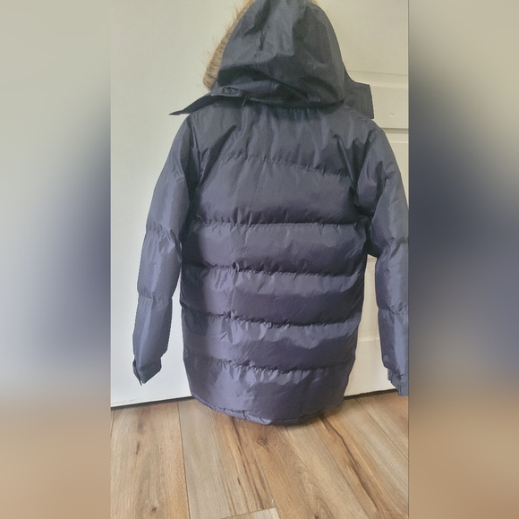 NWT Kani Gold Puffer Jacket, Boys14-16, charcoal, detachable hood - Picture 3 of 8